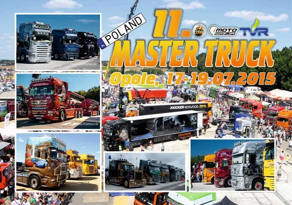 plakat master truck 2015